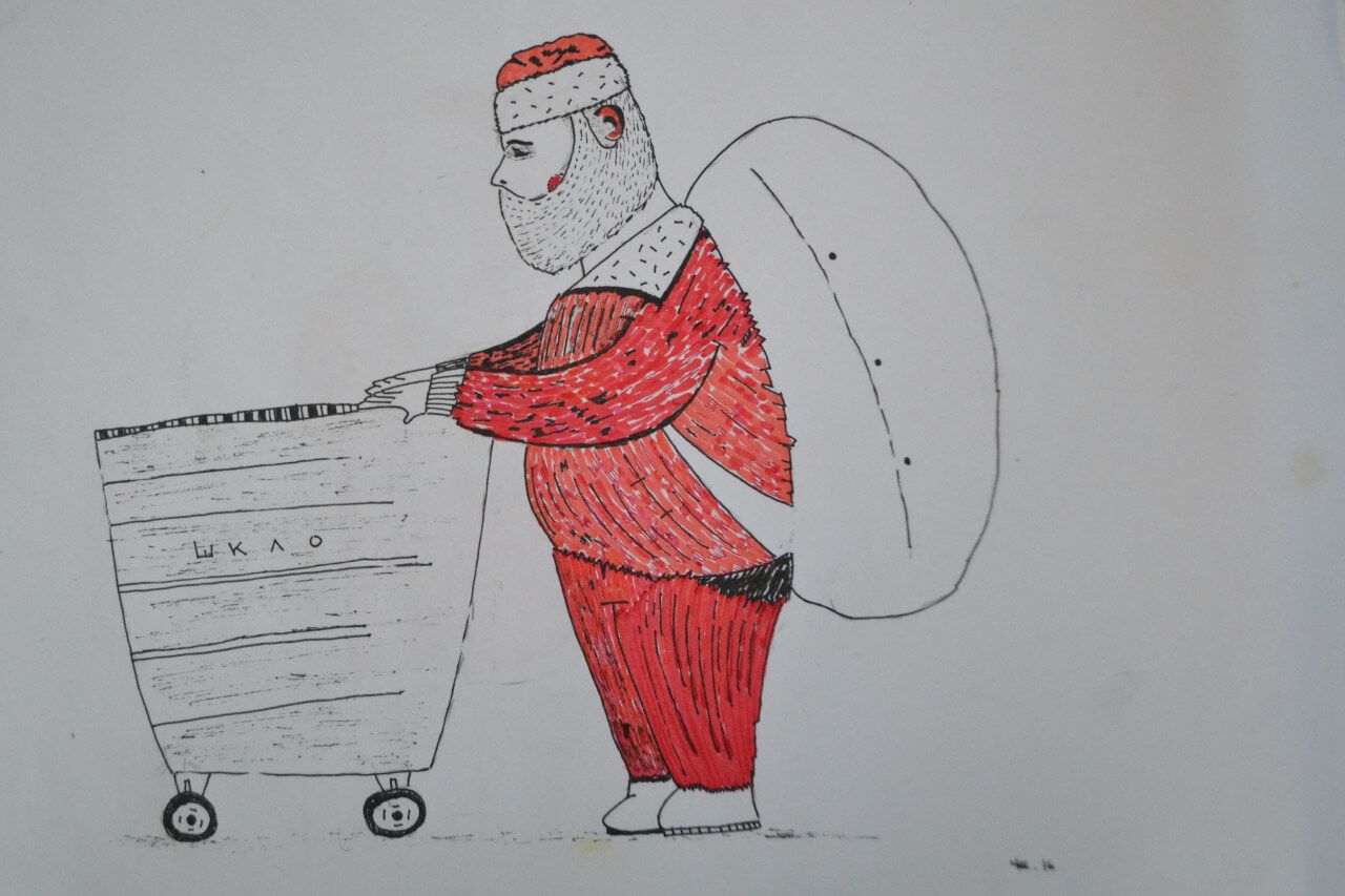 Homeless Santa